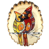 Jessica Somers Red + Yellow Artwork