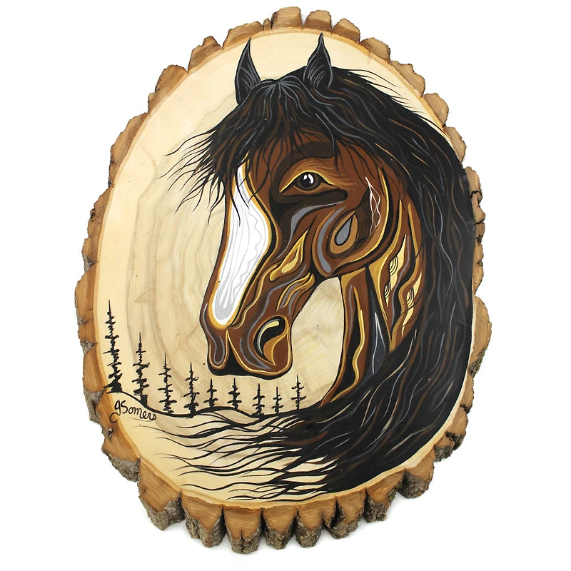 Jessica Somers Brown Horse Artwork