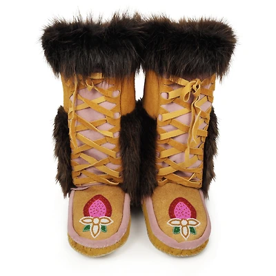 Jennifer Wabano Bottes souples lacées