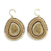 Linda McCullough Caribou Antler Earrings