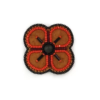 Proud Wednesday Poppy Pin