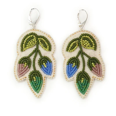 Fières boucles d'oreilles 3 bourgeons du mercredi