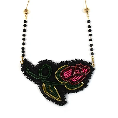 Proud Wednesday Rose Necklace