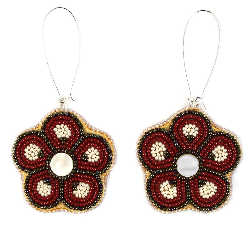 Proud Wednesday Floral Earrings