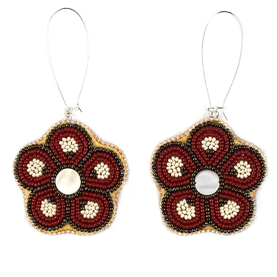 Proud Wednesday Floral Earrings