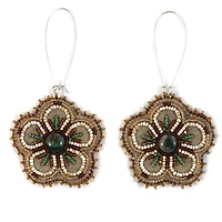 Proud Wednesday Jasper Stone Earrings