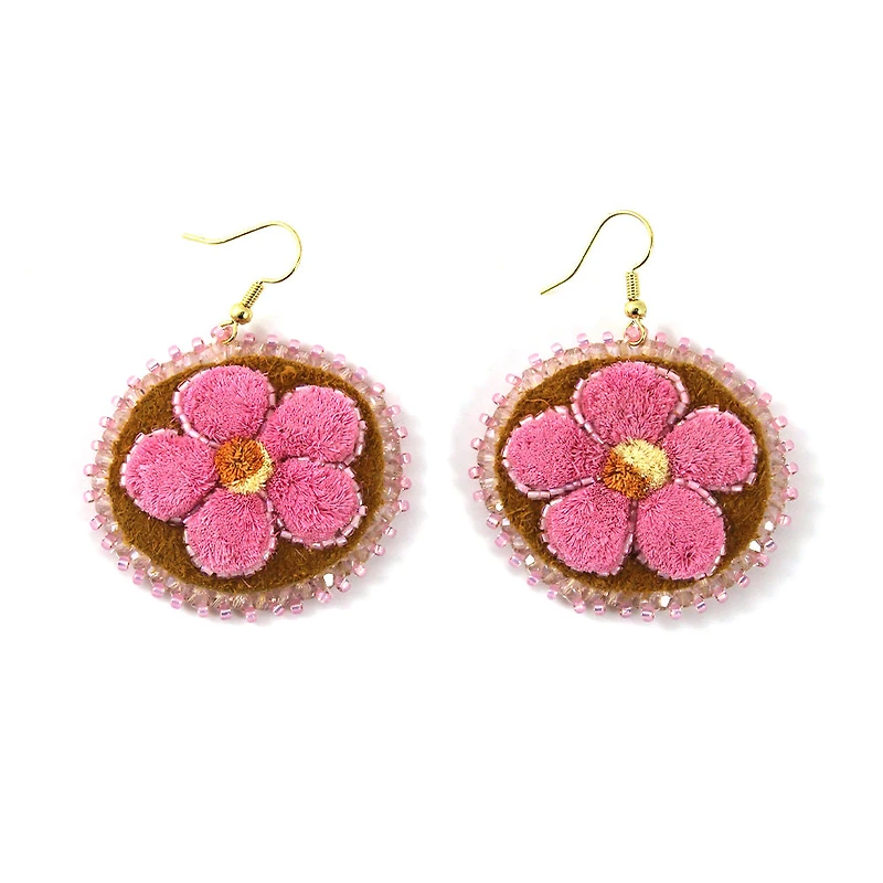 Boucles d'oreilles touffetées Roanne Gibbons