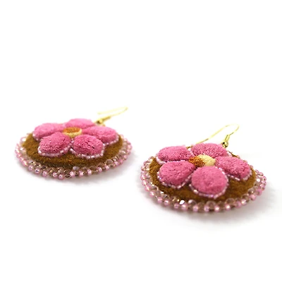 Boucles d'oreilles touffetées Roanne Gibbons