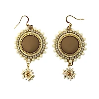 Boucles d'oreilles perlées Shaina Wambululu