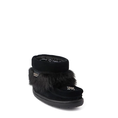 Chouette des neiges imperméable en fausse fourrure pour tout-petit