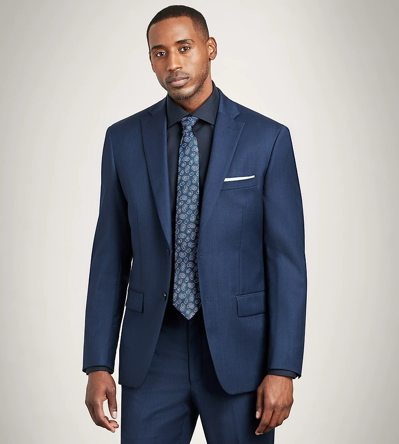 Modern Fit Wool Suit