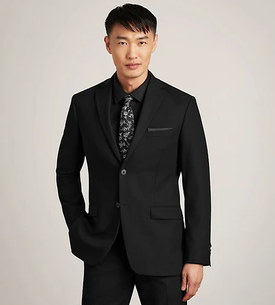 Veste de complet dépareillée extensible 360°, coupe moderne