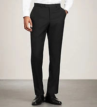 Slim Fit Solid Suit Pants