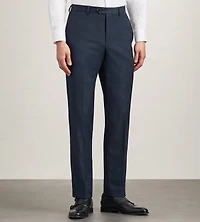 Pantalon de complet unie coupe ajustée