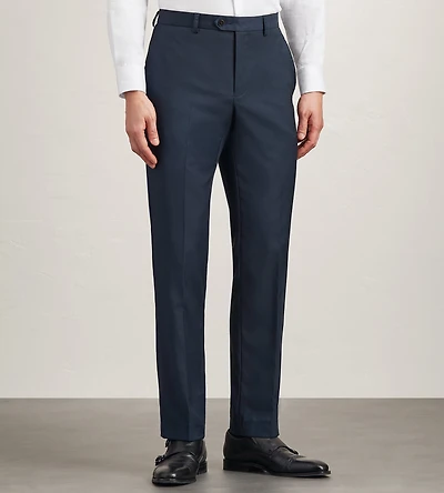 Modern Fit Solid Suit Pants
