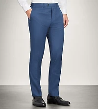 Slim Fit Indigo Solid Suit Pants