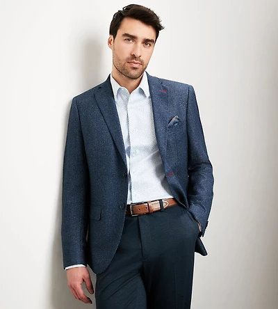 Modern Fit Woven Multi Neat Sport Jacket
