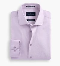 Chemise habillée ultra luxueuse à motif cachemire, coupe moderne