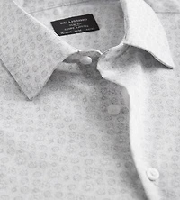 Slim Fit Non- Iron Sateen Dress Shirt