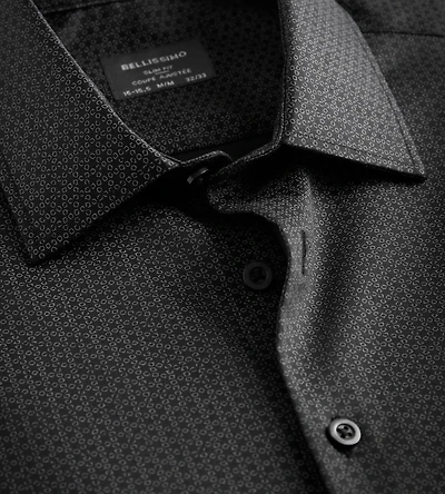 Slim Fit Non- Iron Sateen Dress Shirt
