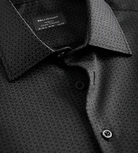 Slim Fit Non- Iron Sateen Dress Shirt