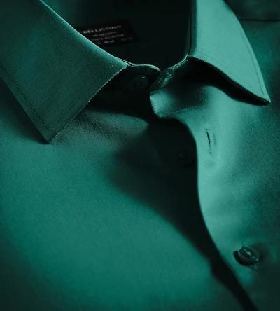 Modern Fit Non-Iron Sateen Dress Shirt