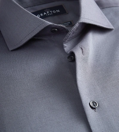 Modern Fit Geo Print Non-Iron Dress Shirt