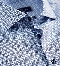 Modern Fit Geo Print Non-Iron Dress Shirt