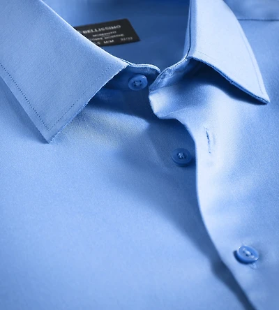 Modern Fit Non-Iron Sateen Dress Shirt