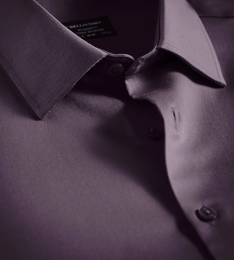 Modern Fit Non-Iron Sateen Dress Shirt
