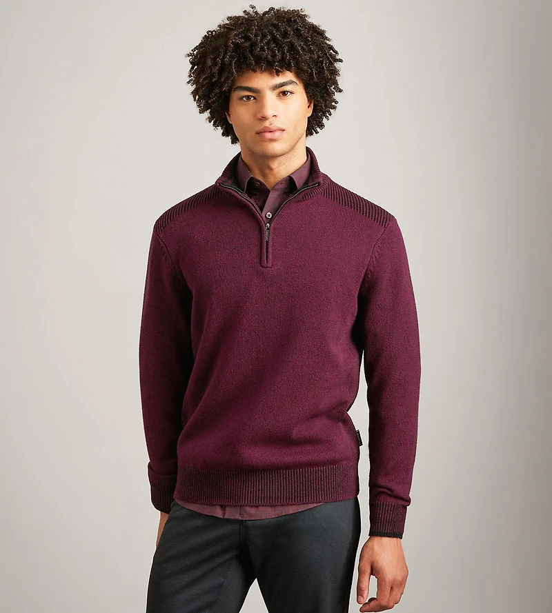 Long Sleeve 1/4 Zip Sweater