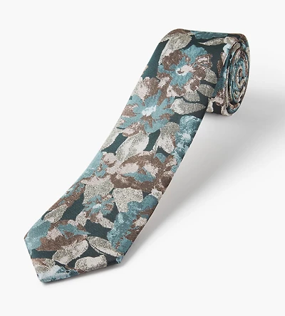 Large Floral Tie
