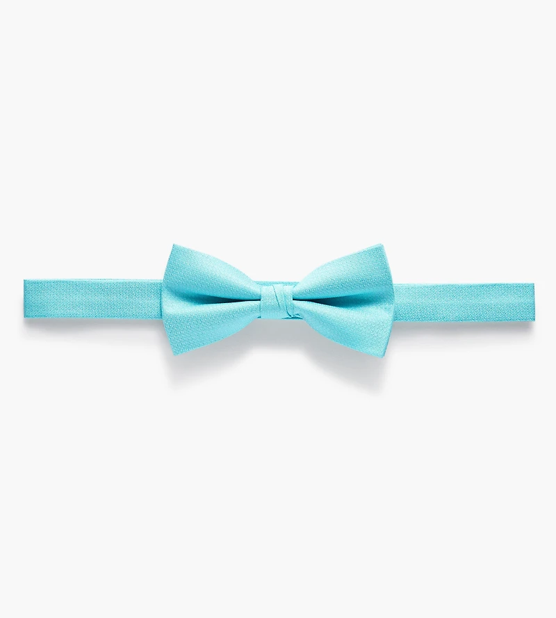 Textured Solid Bow Tie