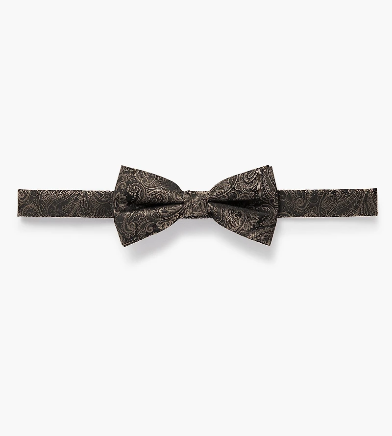 Tonal Paisley Bow Tie