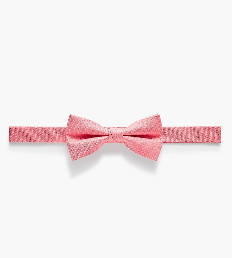 Nœud papillon texturé uni