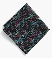 Scribble Pocket Square