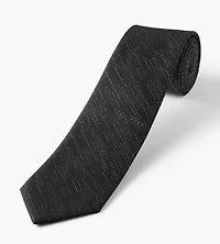 Cravate à rayures en lurex
