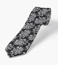Large Floral Tie