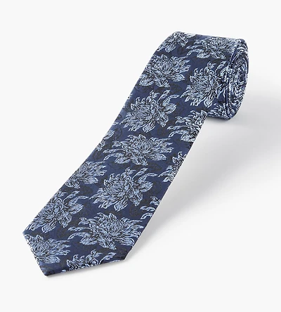 Large Floral Tie