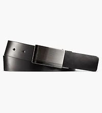 Ceinture réversible à boucle avec plaque