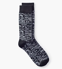 Chaussettes de tableau périodique