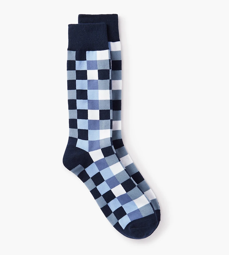 Chaussettes à damier