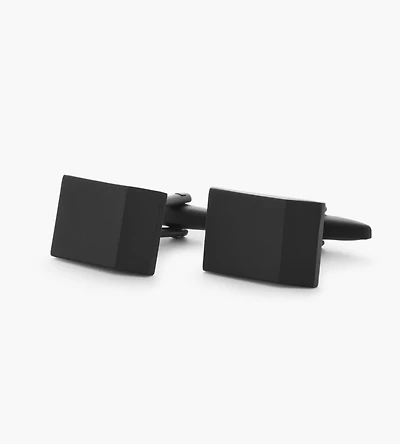 Boutons de manchette rectangulaires
