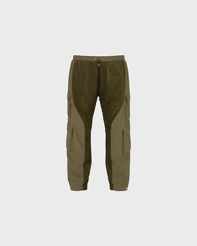 Mesh Cargo Pant - Olive