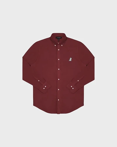 Mens Oxford Button Down Shirt - Cabaret A11