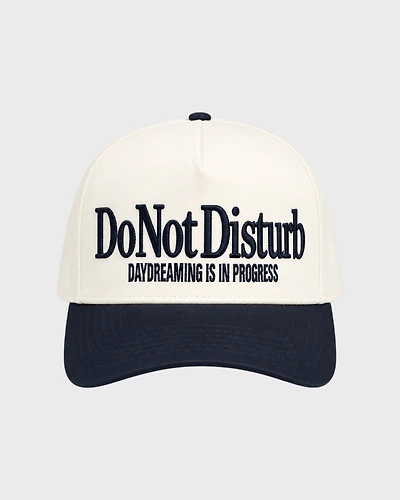DO NOT DISTURB TRUCKER HAT - BLACK