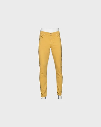 Soft Stretch Slim Fit Jeans - Portica Yellow