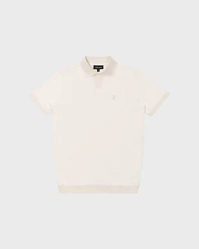Men's Lux Riviera Polo Shirt - Star White A246