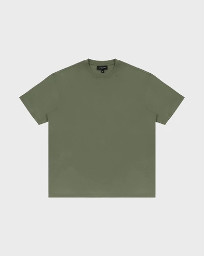 Men's Relaxed Pima Cotton T-Shirt - Burnt Olive