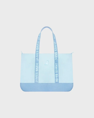 Color Block Tote Blue